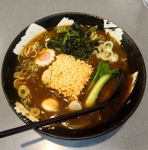 「七福カレーメン(847円)」@中華料理 喜楽飯店の写真