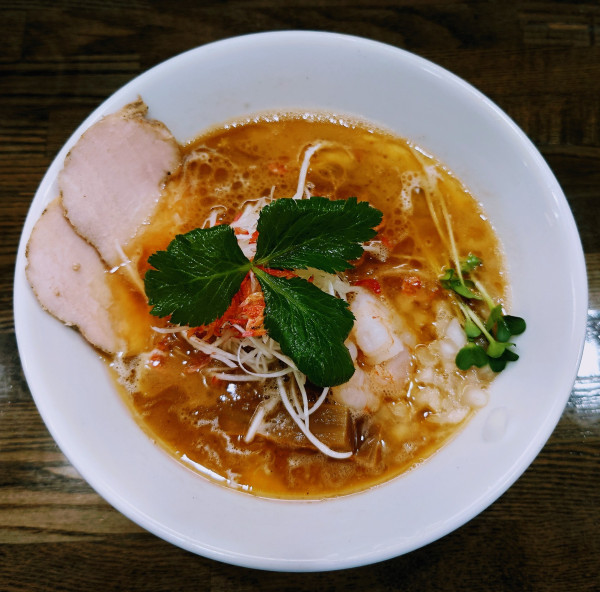 「海老そば(1200円)」@麺処 とみいの写真