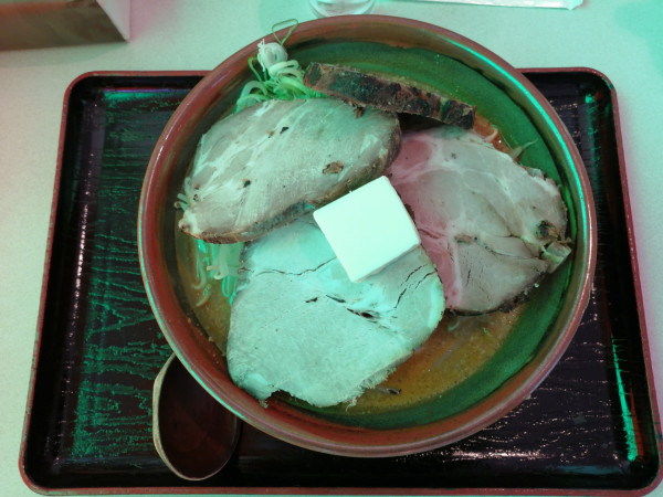 「バターチャーシューラーメン（味噌）」@すすきのラーメン かっつも亭の写真