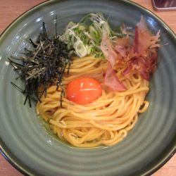 釜玉油そば（並）（780円）