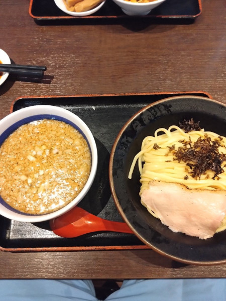 「背脂煮干つけめん」@鎌ヶ谷 製麺堂てつの写真