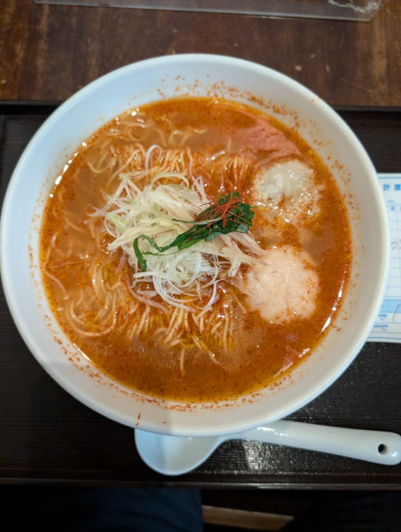 「あら炊き辛塩らぁめん」@麺屋 海神の写真