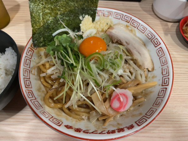 「特濃油そば」@武蔵野アブラ學会 神田店の写真