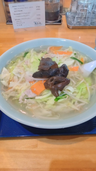 「タンメン 野菜マシ」@大三元 福島鎌田店の写真