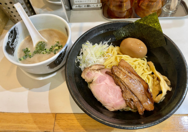 「濃厚塩つけ麺(200g)＋味玉」@麺屋 扇 SENの写真