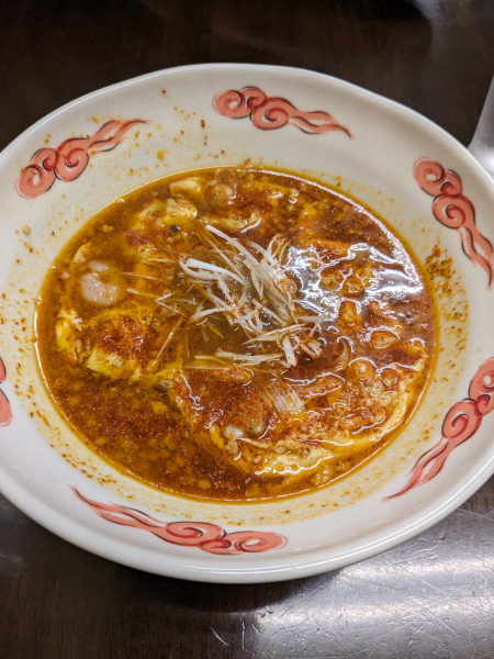 「ふゎふゎ卵の担々麺」@中華料理 五十番の写真