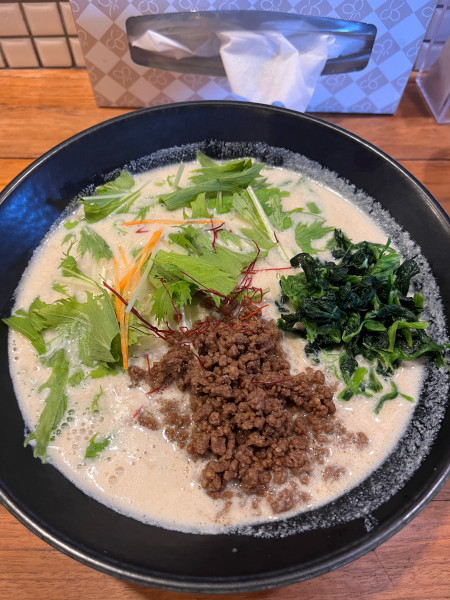 「ふじ担麺」@油そば ふじ屋の写真