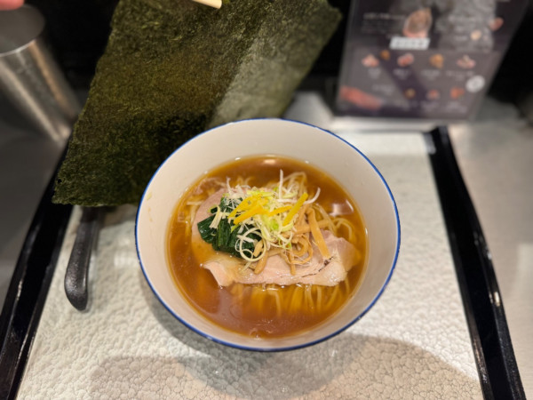 「貝と魚介の出汁 soba 1250円」@鶏soba 座銀 KITTE丸の内店の写真
