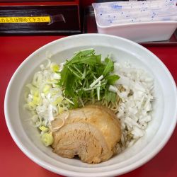 煮干し油そば　中盛