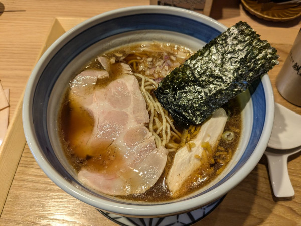 「熟成醤油中華そば930円」@中華そば 麒麟の写真