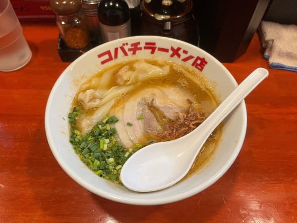 「えびラーメン1000円」@コバチラーメン店の写真