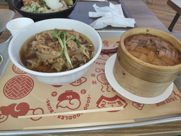 「肉肉麺（ローローメン）Bセット 1265」@暁雲亭 ふかや花園プレミアム・アウトレットの写真