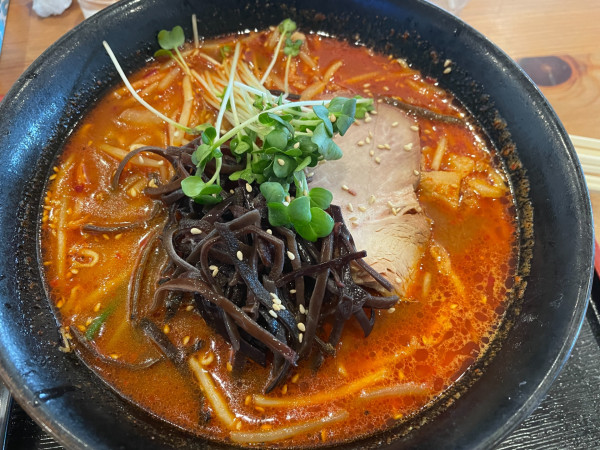 「地獄らーめん：990円」@地獄ラーメン 大勝園の写真