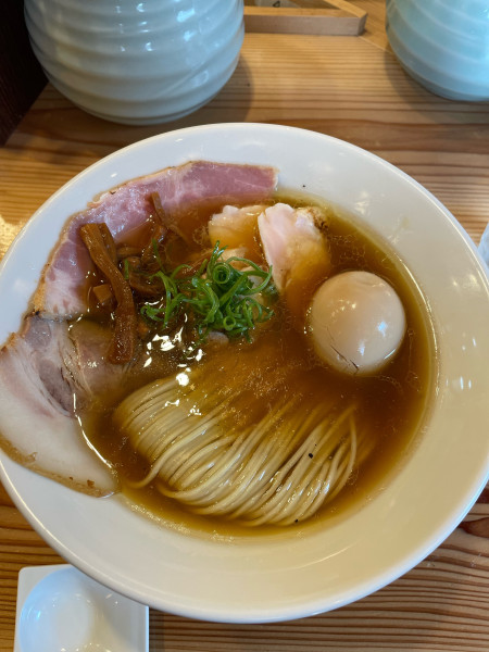 「特製裏醤油そば」@塩そば時空の写真