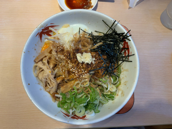 「やすまぜそば930円」@麺屋 やすの写真