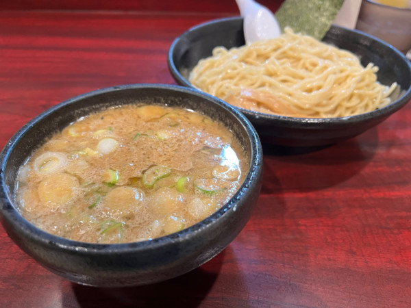 「みそつけめん」@こってりらーめん なりたけ 本八幡店の写真