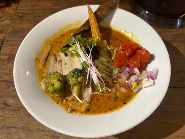 「スパイスラーメン」@スパイスラーメン 点と線. 下北沢店の写真