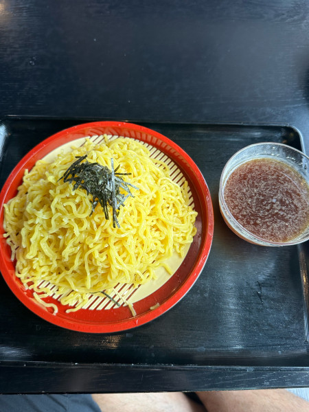 「ざるラーメン」@満足ヌードル 千歳店の写真