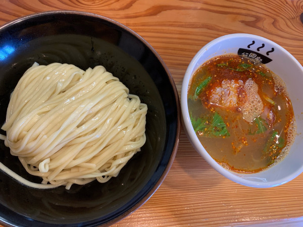 「辛つけめん　あっさり」@公園前の写真