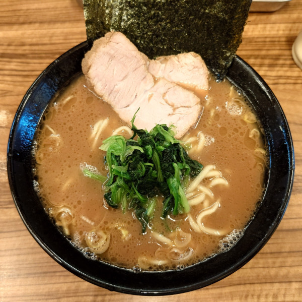 「ラーメン並(800円)」@横浜家系らーめん 二代目 武道家の写真