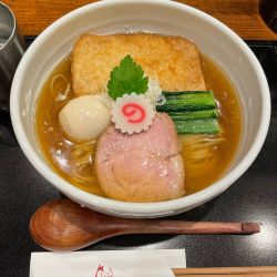 中華蕎麦（淡麗）＋煮卵＋大盛