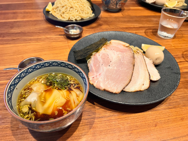 「淡麗特製つけ麺 醤油」@自家製手もみ麺 鈴ノ木の写真