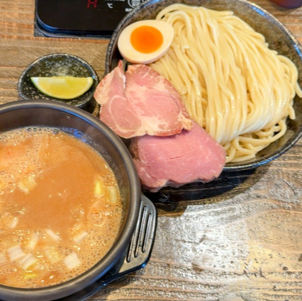 「つけめん 1,000円＋ミックスチャーシュー 200円」@中華そば ことぶきやの写真