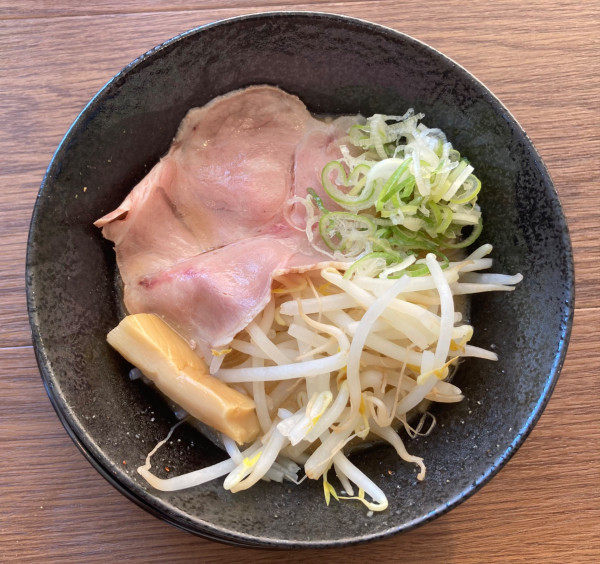 「ハーフ竹味噌ラーメン 550円」@信州味噌ラーメン 竹屋本店の写真