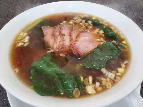 「叉焼湯麺」@洞庭湖の写真