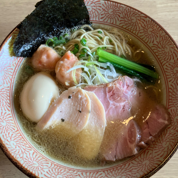 「特製伊勢えび出汁中華そば塩1400円」@麺屋いとう 東金店の写真