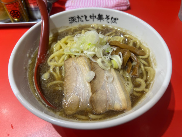 「深出し中華そば」@駅ラーメン 深だし中華そばの写真