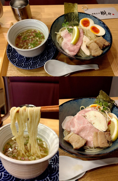 「魚介薫る 鰹昆布水つけそば 汐+大盛(¥1000+150)」@中華そば 樹々の写真