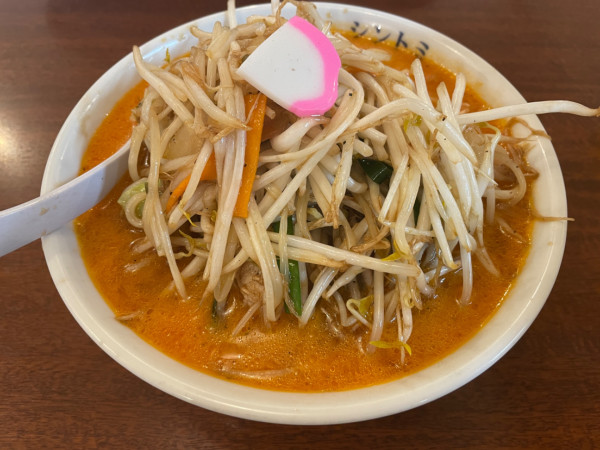 「濃厚トマトタンメン(麺大盛り)」@極濃湯麺シントミの写真
