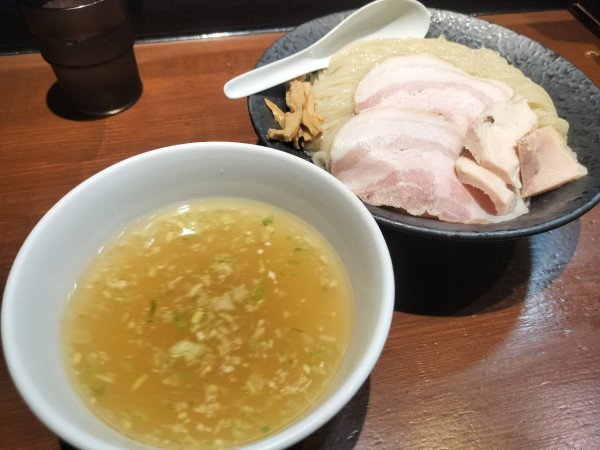 「塩つけ麺大盛　1700円」@らぁめん信shinの写真