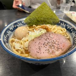 ラーメン 燻製味玉子トッピング
