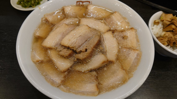 「チャーシュー麺」@喜多方ラーメン 坂内 なんば日本橋店の写真