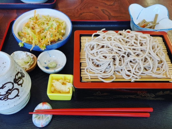 「もりそば（550円）」@あたらしやの写真