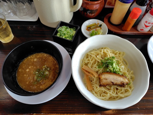 「馬つけ並盛冷979円、ねぎ（クーポン）」@ばり馬 鳥取トリニティモール店の写真