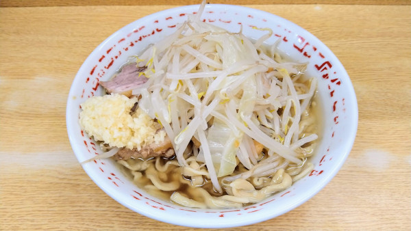 「小ラーメン(ニンニクマシ･アブラ)」@ラーメン二郎 環七新新代田店の写真