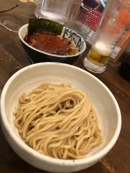 「辛辛魚つけ麺　辛めの辛め」@麺処 井の庄の写真