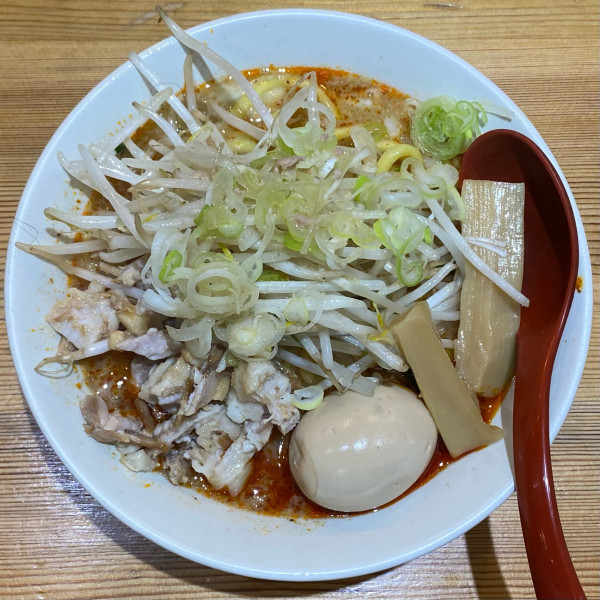 「味玉あえ麺 ¥1,150」@味噌麺処 花道庵 北参道店の写真