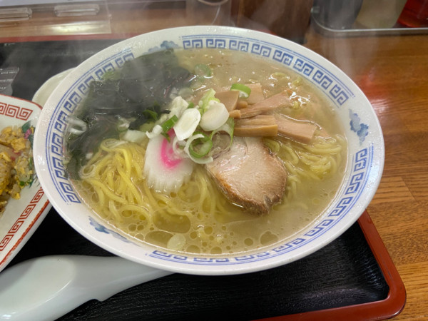「塩ラーメン(600円)」@長春の写真