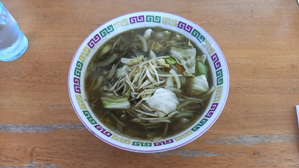 「カレーラーメン」@新幹線ラーメン 芦渡店の写真