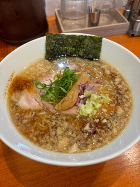 「背脂煮干しラーメン」@草津温泉らーめん屋青葉の写真