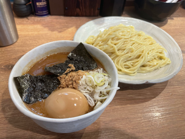 「得製つけめん 大盛」@風雲児 吉祥寺店の写真