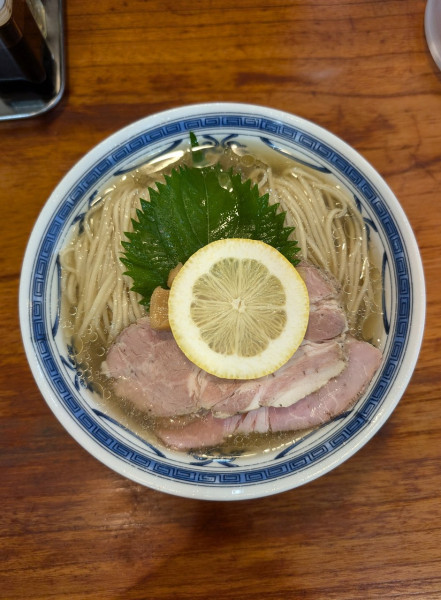 「煮干し香る冷やしそば 塩」@アメノオトの写真