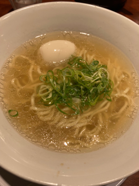 「ホタテ香るはまぐりラーメン（煮卵）¥800」@麺匠 至誠の写真