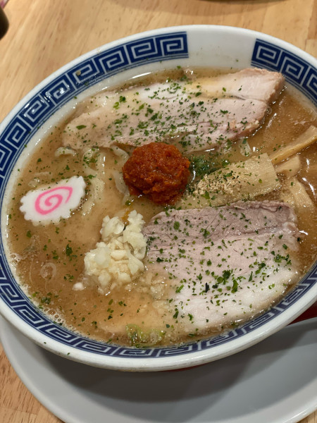 「からみそラーメン」@からみそラーメンふくろう 名駅店の写真