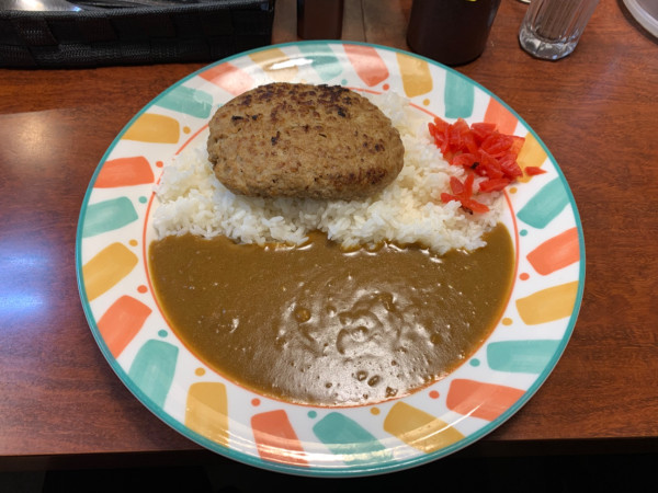 「ハンバーグカレー」@ふくてい 有楽町本店の写真