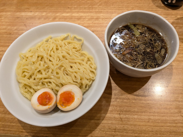 「味玉つけ麺」@長岡食堂 横浜西口店の写真